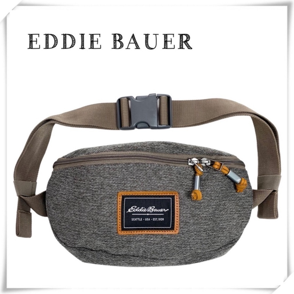 EDDIE Bauer Canvas Waist Pack Fanny Pack in Brown